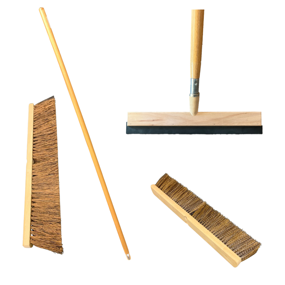 bundle listing featured image for 3 piece squeegee and broom handle