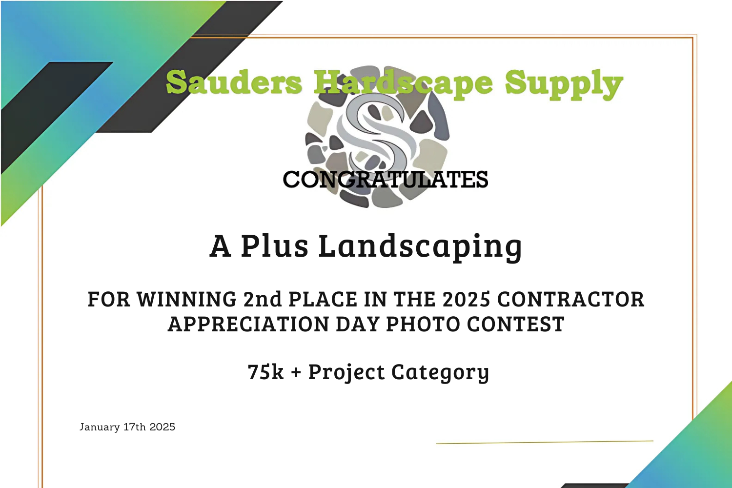 The Perfect Modern Swimming Pool And Entertaining Patio In Wernersville, PA 27 A Plus Landscaping Certificate
