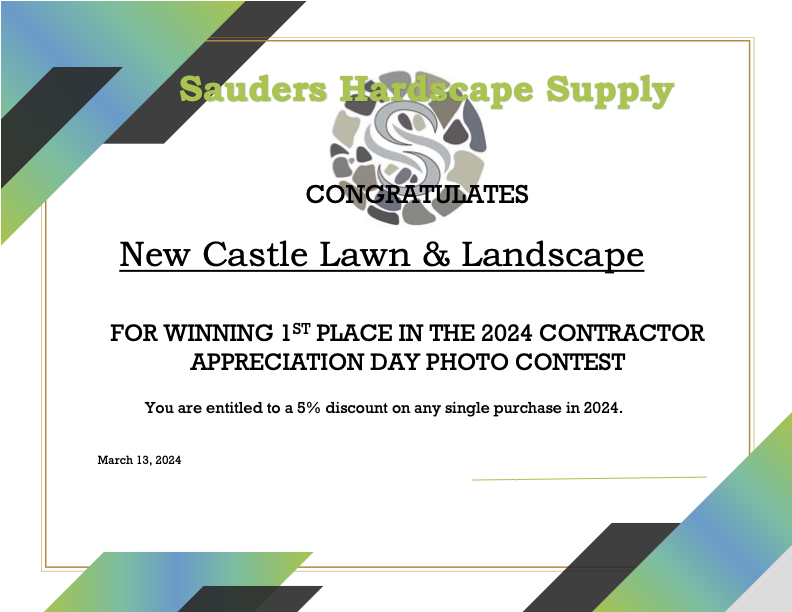 CAD Photo Contest Certificate 1st Place