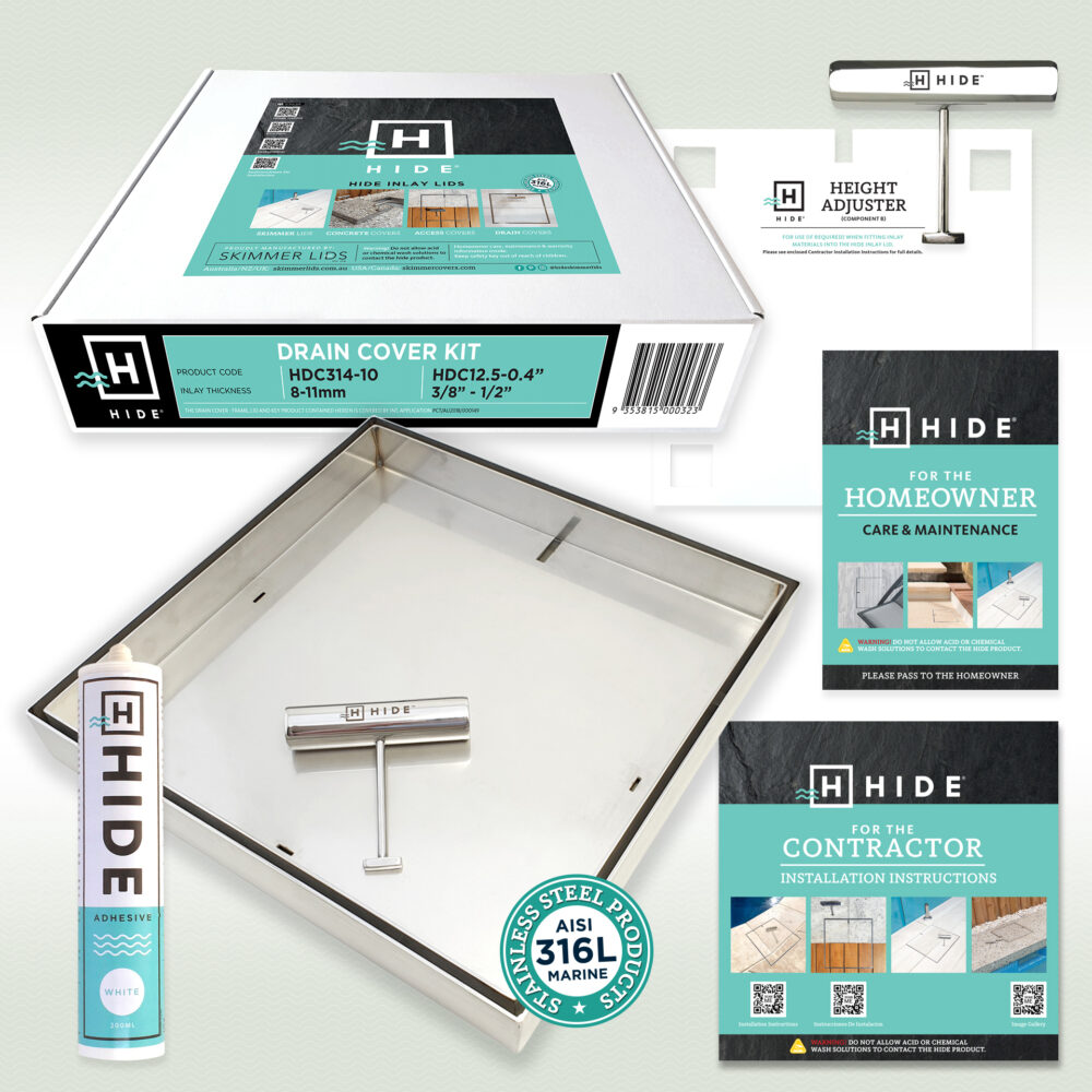 Pool Drain Cover Kit