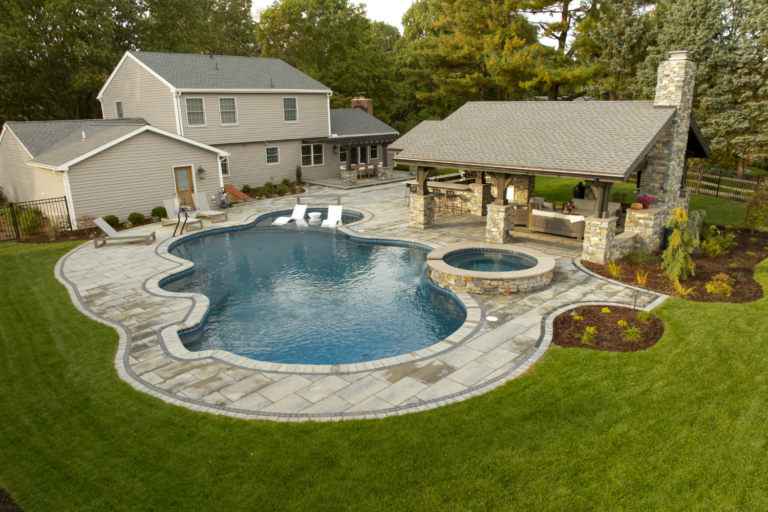 Newcastle Lawn Landscaping Hardsacpe Installation in Wyomissing PA 1