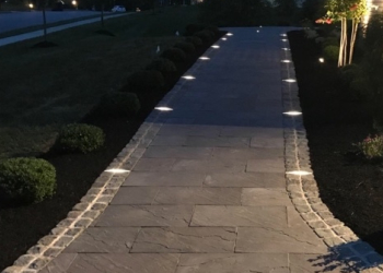 integral paver lighting