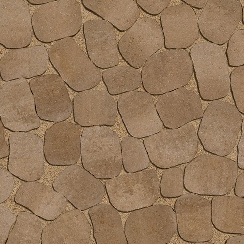 techo bloc antika permeable paver chestnut brown