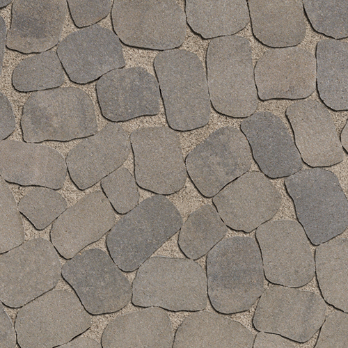 techo bloc antika permeable paver smooth shale grey