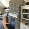 sp cambridge blend stone panel fireplace