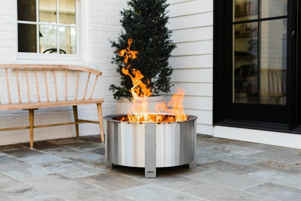 breeo 24 inch fire pit for patio