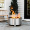 breeo 24 inch fire pit for patio