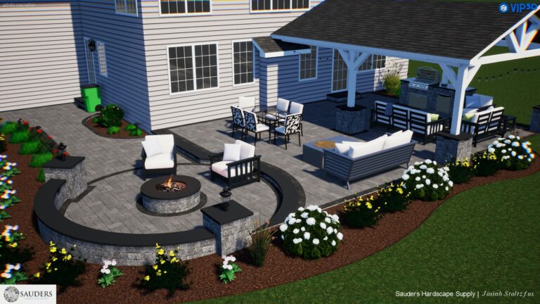Fireplace & Fire Pit 3D Designs 12 6