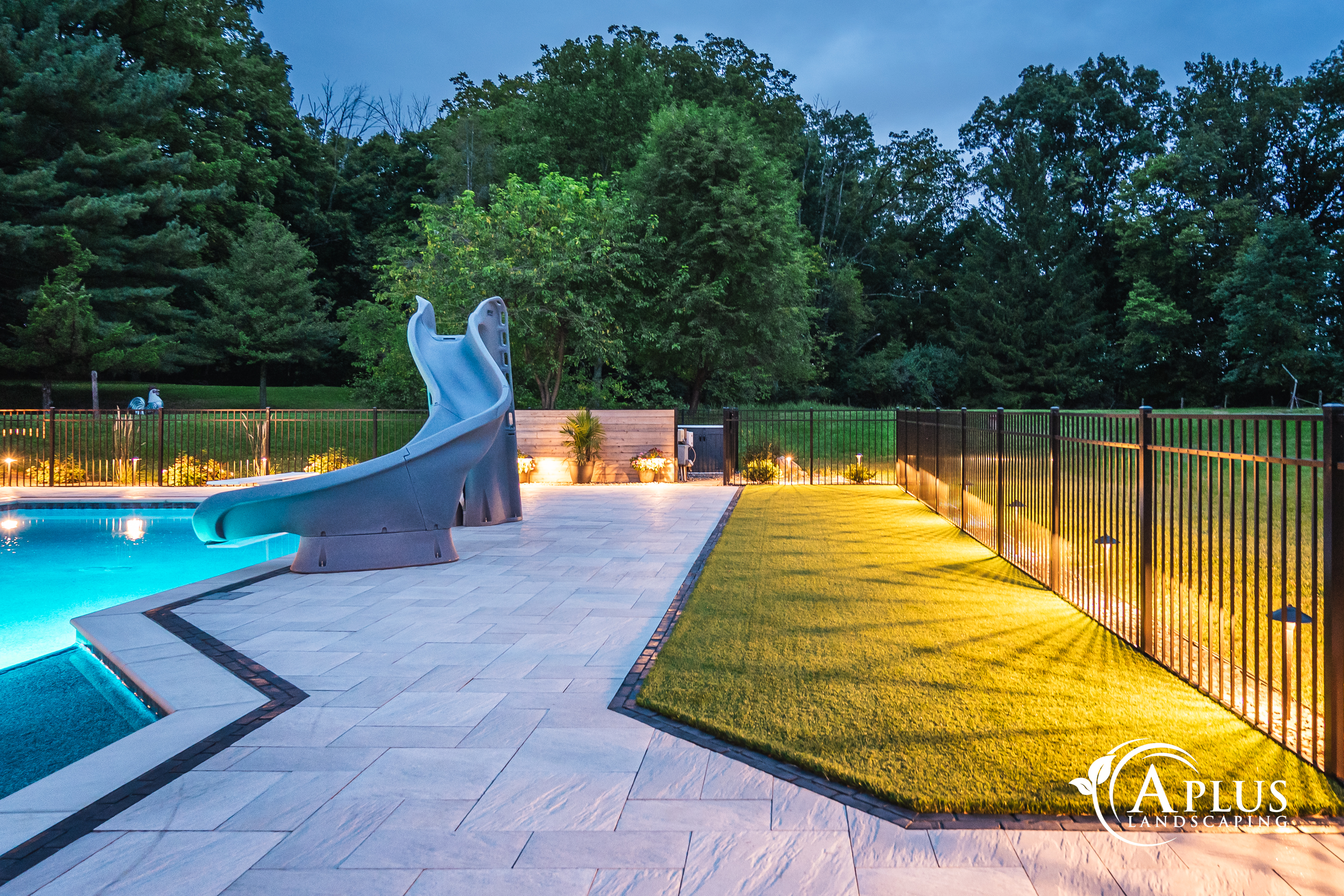 The Perfect Modern Swimming Pool And Entertaining Patio In Wernersville, PA 25 The Perfect Modern Swimming Pool In Wernersville PA