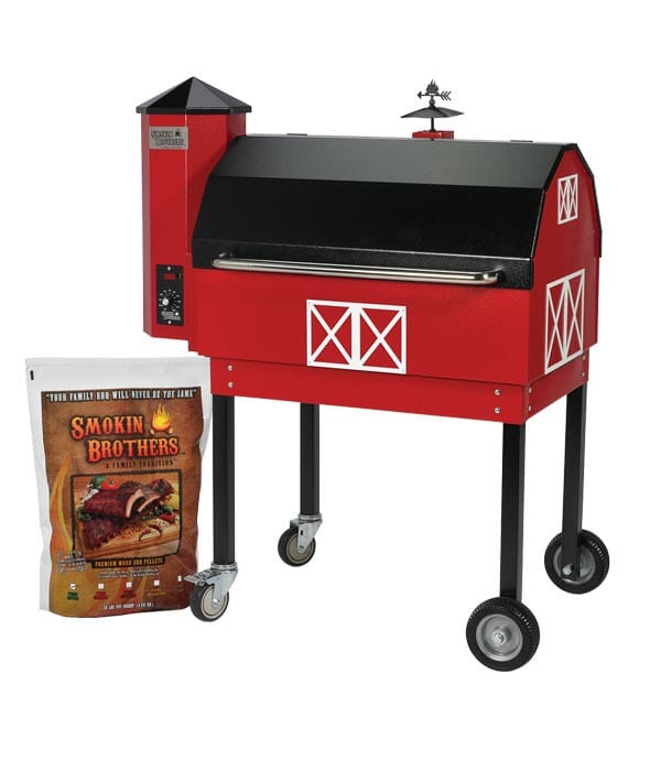Barn-B-Que Wood Pellet Grill for sale - Sauders Hardscape Supply