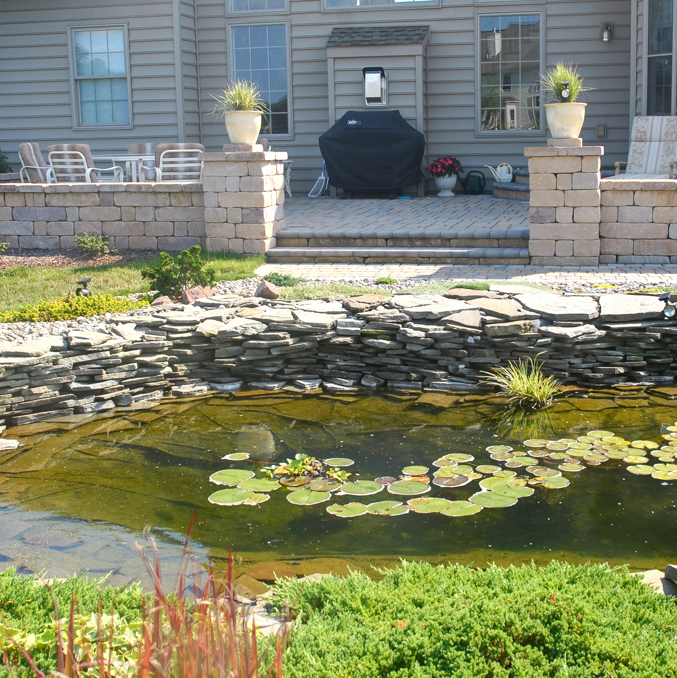 home water feature hardscape supplies