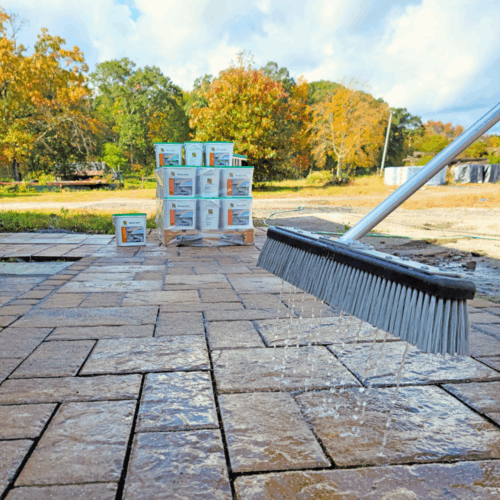 hydrobroom and xtreme easy paving compound in the background bundle listing for sale