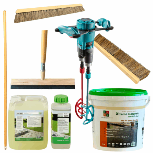 bundle listing combo photo for tile and paver finishing kit for sale