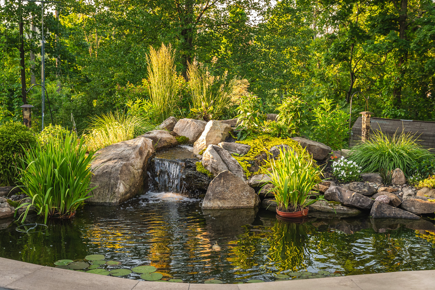 water feature and waterfall basics class for leading edge series