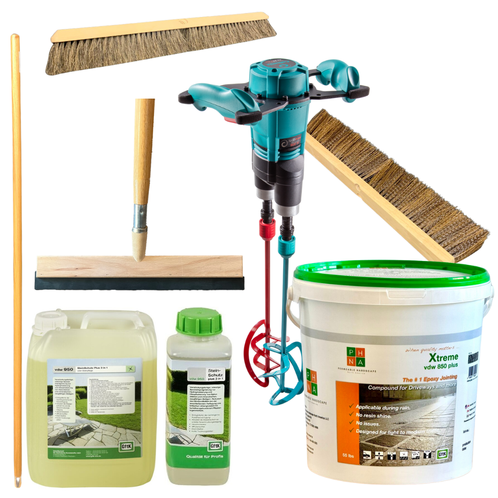 Xtreme VDW 850 Plus Jointing Installation and Stone Protect Bundle