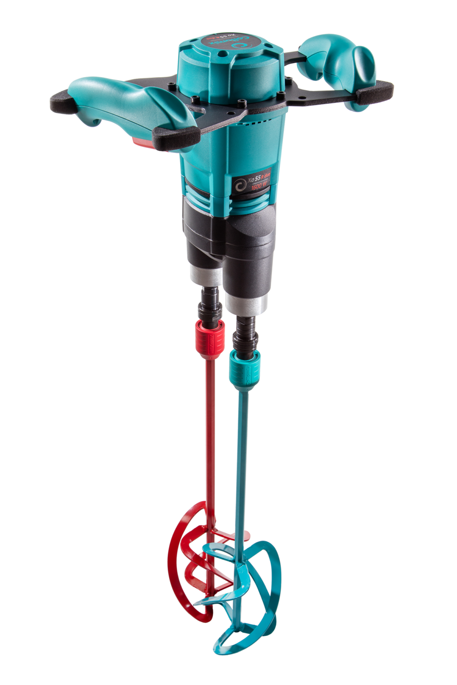 front of the aqix double paddle mixer