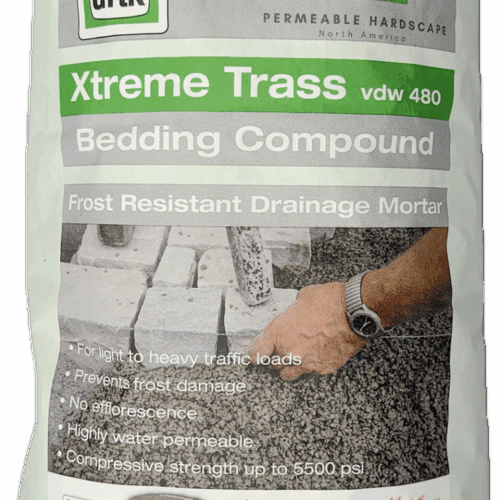 front of xtreme bedding compound trass bedding 55 lbs for sale